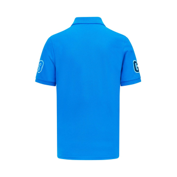 Mercedes AMG Petronas muška polo majica George Russell Logo blue F1 Team 2023