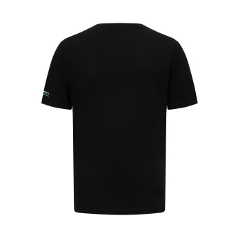 Mercedes AMG Petronas muška majica George Russell Logo black F1 Team 2023