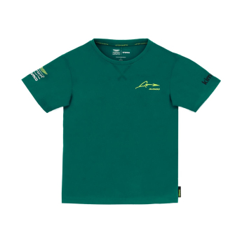 Aston Martin dječja majica Alonso Kimoa green F1 Team 2025