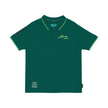 Aston Martin muška polo majica Alonso Kimoa green F1 Team 2025