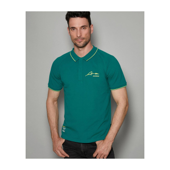 Aston Martin muška polo majica Alonso Kimoa green F1 Team 2025