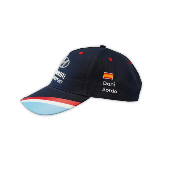 Hyundai Motorsport kapa za bejzbol Sordo logo navy 2023