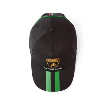 Lamborghini kapa za bejzbol Squadra Corse black 2025