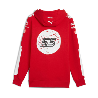 Ferrari muška majica s kapuljačom Carlos Sainz by Joshua Vides F1 Team 2024