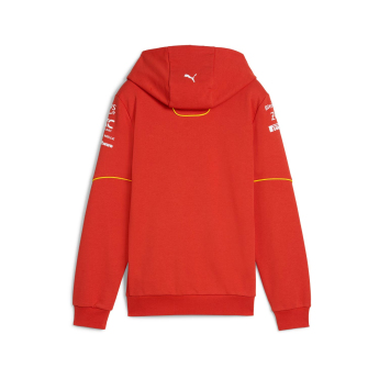 Ferrari dječja majica s kapuljačom Driver Hoody red F1 Team 2024