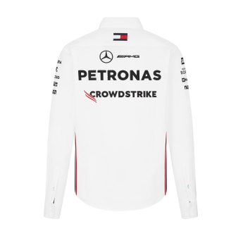 Mercedes AMG Petronas muška košulja Driver White F1 Team 2024