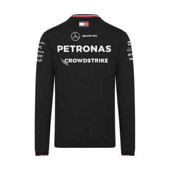 Mercedes AMG Petronas muška majica dugih rukava Driver black F1 Team 2024