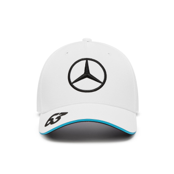 Mercedes AMG Petronas kapa za bejzbol Driver George Russell white F1 Team 2024