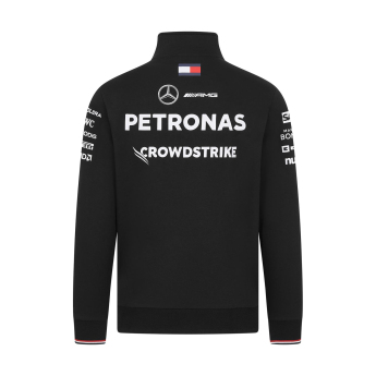 Mercedes AMG Petronas muška majica Driver 1/4 Zip black F1 Team 2024