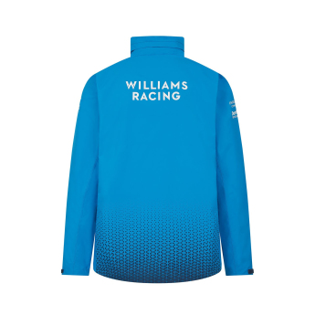 Williams Martini Racing muška jakna s kapuljačom Driver Rain blue F1 Team 2024