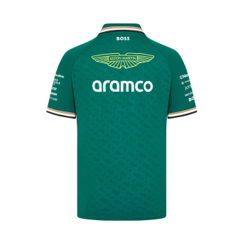 Aston Martin muška polo majica green F1 Team 2024