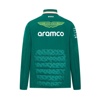 Aston Martin muška jakna Hybrid green F1 Team 2024