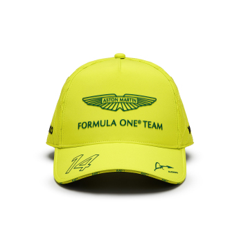 Aston Martin kapa za bejzbol Fernando Alonso lime F1 Team 2024