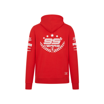 Ferrari muška majica s kapuljačom Graphic 95 years red F1 Team 2024