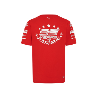 Ferrari muška majica Graphic 95 years red F1 Team 2024