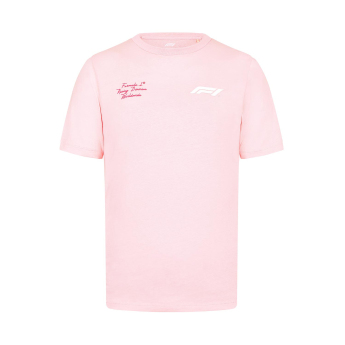Formule 1 muška majica RDW Primrose Pink F1 2024