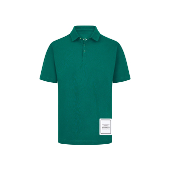 Aston Martin muška polo majica Logo green F1 Team 2024