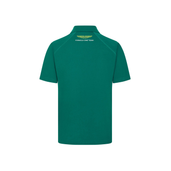 Aston Martin muška polo majica Logo green F1 Team 2024
