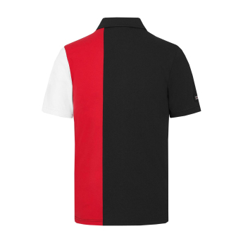 Porsche Motorsport muška polo majica Stripe black/red/white F1 Team 2024