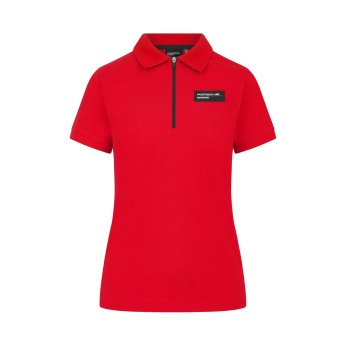 Porsche Motorsport ženska polo majica small logo red F1 Team 2024