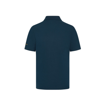 Ayrton Senna muška polo majica Core Logo blue 2024