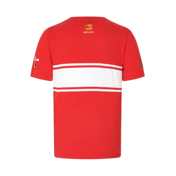Ayrton Senna muška majica Legacy Patchwork red 2024