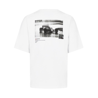 Ayrton Senna muška majica Heavyweight Graphic white 2024