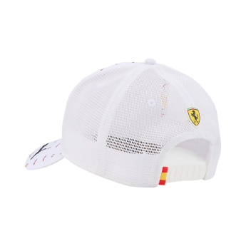 Ferrari dječja baseball kapa sa šiltom Sainz Barcelona F1 Team 2024