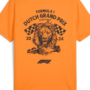 Formule 1 muška majica Zandvoort GP orange 2024