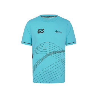 Mercedes AMG Petronas muška majica George Russell Sports blue F1 Team 2024