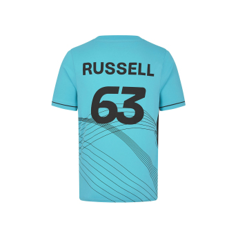 Mercedes AMG Petronas muška majica George Russell Sports blue F1 Team 2024