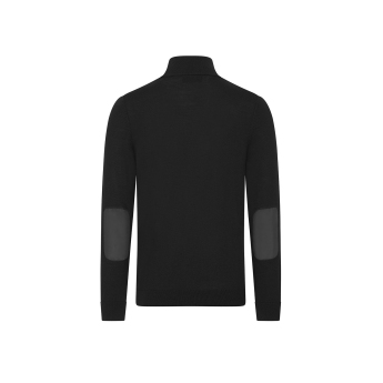 Mercedes AMG Petronas muška majica 1/4 Zip Elevated black F1 Team 2024