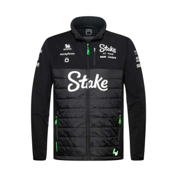 Stake Kick Sauber muška jakna Drivers Seasonal black F1 Team 2024