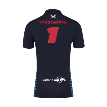 Red Bull Racing muška polo majica Driver Max Verstappen blue F1 Team 2024