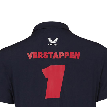 Red Bull Racing ženska polo majica Driver Max Verstappen blue F1 Team 2024