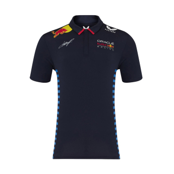 Red Bull Racing muška polo majica Driver Sergio Pérez blue F1 Team 2024