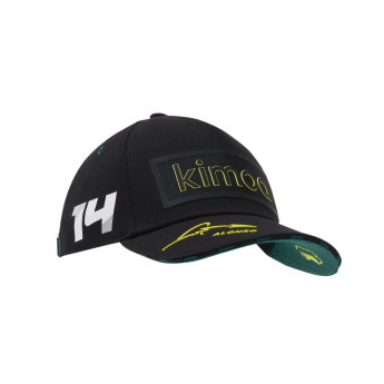 Aston Martin kapa za bejzbol Patch Alonso Kimoa black F1 Team 2025