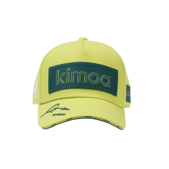 Aston Martin kapa za bejzbol Patch Alonso Kimoa yellow F1 Team 2025