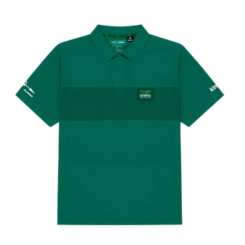 Aston Martin muška polo majica Minimal Alonso Kimoa green F1 Team 2025