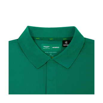 Aston Martin muška polo majica Minimal Alonso Kimoa green F1 Team 2025