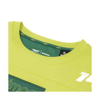 Aston Martin muška majica Patch Alonso Kimoa yellow F1 Team 2025
