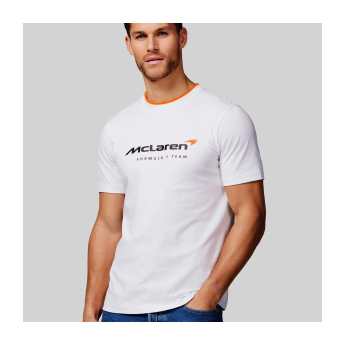 Mclaren Honda muška majica Essentials white F1 Team 2024