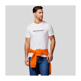 Mclaren Honda muška majica Essentials white F1 Team 2024