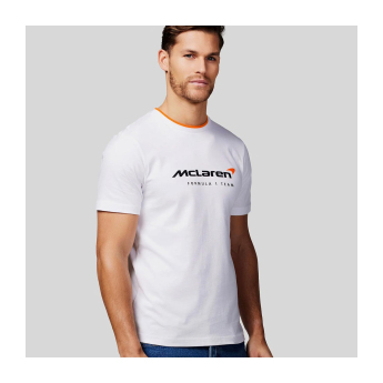 Mclaren Honda muška majica Essentials white F1 Team 2024