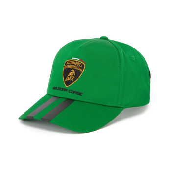Lamborghini čepice baseballová kšiltovka Squadra Corse green 2025