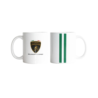 Lamborghini šalica Squadra Corse white 2024