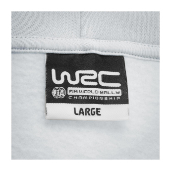 WRC championship muška majica s kapuljačom Zipper Classic grey 2024