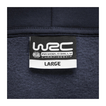 WRC championship muška majica s kapuljačom Zipper Classic navy 2024