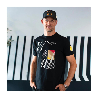 Hertz Team Jota muška majica Jenson Button black 2024