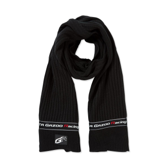 Toyota Gazoo Racing zimski šal GR Logo black 2024
